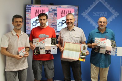 Presentació de l'Agenda Cultural d'estiu a la Seu