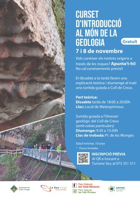 La Seu d'Urgell organitza un curs gratuït d'introducció a la geologia