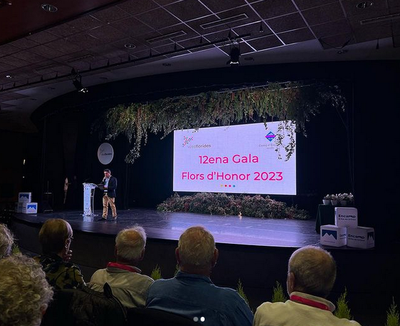 Gala de lliurament de les Flors d'Honor de l'associació Viles Florides de Catalunya (Foto: J. Barrera)
