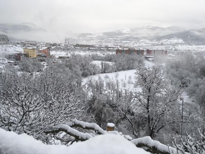 La Seu d'Urgell, des de Castellciutat (22.01.2020)