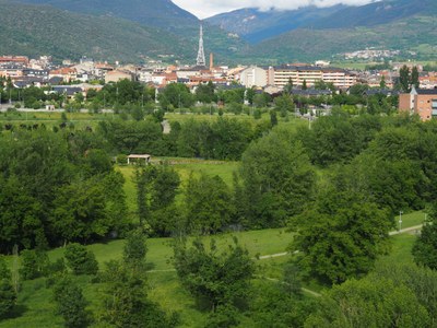Zona de l'Horta del Valira de la Seu d'Urgell