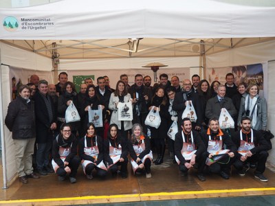 Presentació de la campanya per a l'eliminació de bosses de plàstic a la Seu, el novembre passat