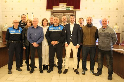 Presentació d'Antonio González com a nou cap de la Policia Municipal de la Seu