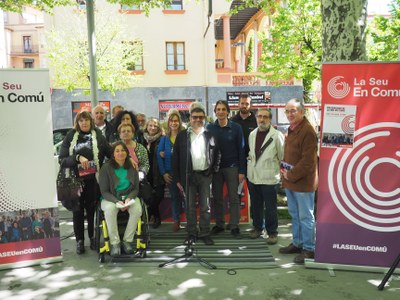 Presentació de la candidatura de La Seu en Comú