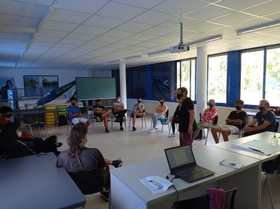 Inici del curs de PTT d'auxiliar d'activitats forestals