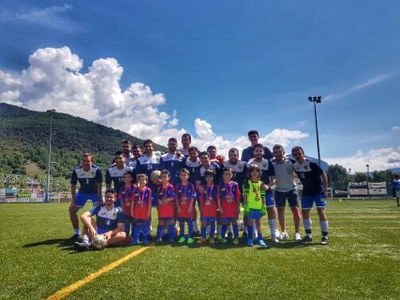 La Seu FC, amb jugadors dels equips de base de l'EDFOR (@fclaseu)