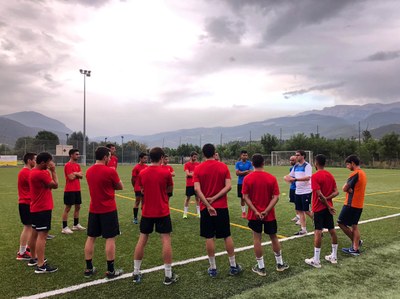 Entrenament de La Seu FC