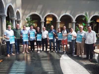 Sorteig de la Copa Pirineus 2019 de futbol, a la Seu