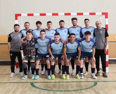 Alineació de l'Atlètic Club La Seu contra el Teixidó Associats Balaguer (Foto: Pere Pintat)