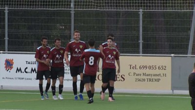 Partit La Seu FC-CF Organyà a la Copa Pirineus, l'agost passat (Foto: FCF)
