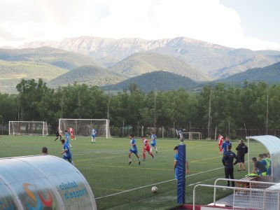 Partit de La Seu FC al Camp Municipal Emili Vicente (Foto: arxiu)