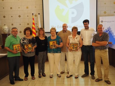 Professors de la Seu homenatjats