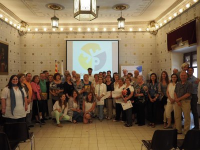 Reconeixement als voluntaris del curs 2014-2015