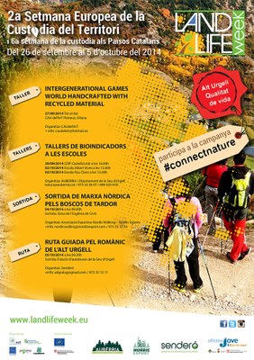 Setmana Europea de la Custòdia del Territori - Cartell