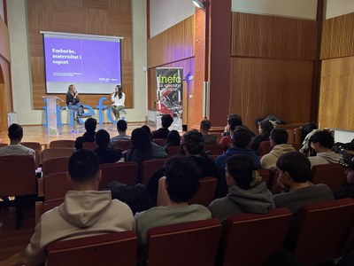 Xerrada de Núria Vilarrubla sobre maternitat i esport, organitzada per INEFC Pirineus