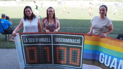 Presentació de la campanya 'Amb respecte, guanyem'