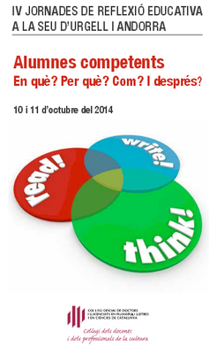 Jornades de Reflexió Educativa 2014 - Caràtula 