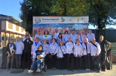 Voluntaris de l'esdeveniment Territori Special a la Seu
