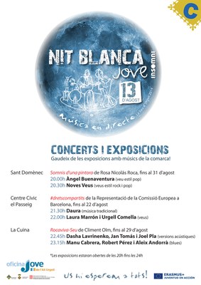 Nit Blanca Jove - Cartell