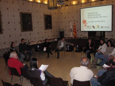 Sessió de benvinguda als nouvinguts