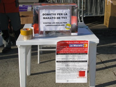 Marató de TV3 a la Seu