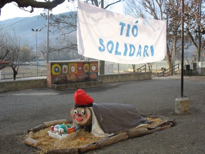 Tió Solidari - Escola Albert Vives