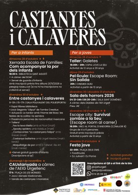 Activitats a la Seu d'Urgell en el marc de Tots Sants