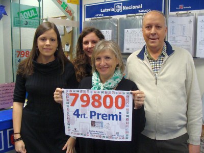 Loteria 2013 - 4t premi a la Seu