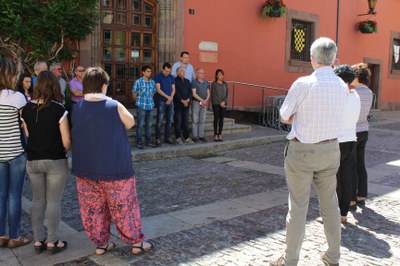 Minut de silenci a la Seu