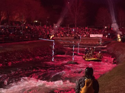 Arribada dels Reis d'Orient amb ràfting al Parc del Segre