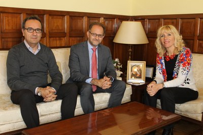 Inma Manso s'ha reunit amb Xavier Sopena i Antonio Lalinde