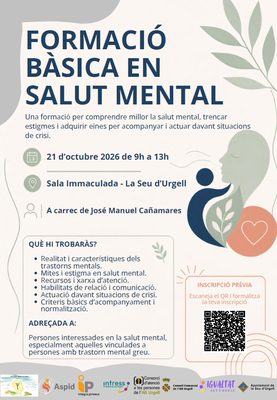 Curs de formació bàsica en salut mental