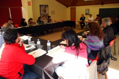 Senderisme - Taula de treball (Foto: ACN/Marta Lluvich)