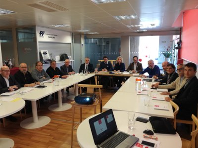 Reunió de la Taula Estratègica de l'Aeroport Andorra-la Seu (Foto: TES)