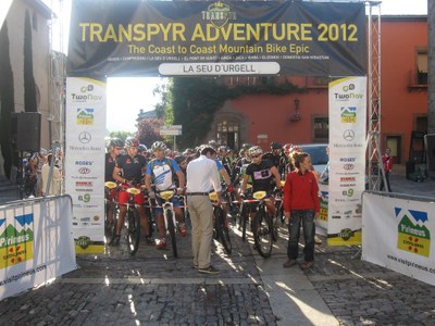 Transpyr 2012 - Sortida des de la Seu