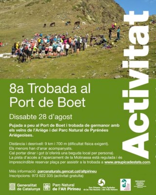 Trobada al port de Boet