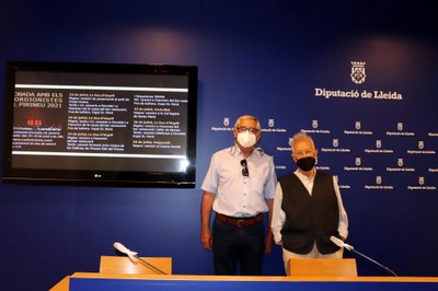 Presentació de la Trobada amb els Acordionistes del Pirineu 2021 (Foto: DdL)