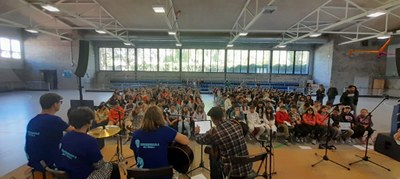 Trobada de Glosa Escolar de l'Alt Urgell, a la Pista Polivalent de la Seu
