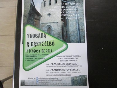 Trobada de Solters - Cartell 2 agost