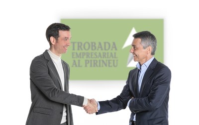 Josep Serveto relleva Vicenç Voltes com a president de la Trobada Empresarial al Pirineu