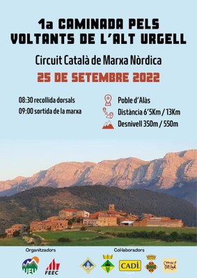 I Caminada pels voltants de l'Alt Urgell