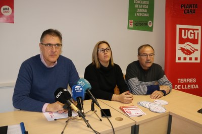 UGT Terres de Lleida (Foto: ACN)