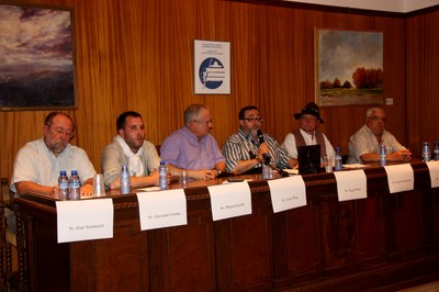 Presentació de l'inici de la candidatura a la UNESCO el 29 de juny del 2012 representants d'una desena d'associacions internacionals (Foto d'arxiu/ACN)