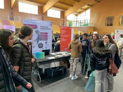 Presentació del grau en Infermeria al Pirineu, el passat 18 de març en el marc del Projecta’t Cerdanya (Foto: UdL)