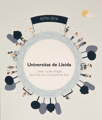 Cartell guanyador del concurs de la Universitat d'Estiu de la UdL