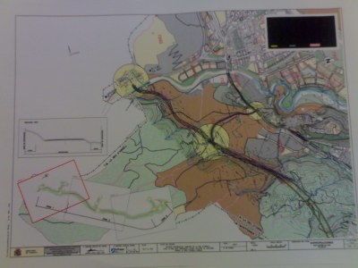 Detall del projecte de variant a la Seu
