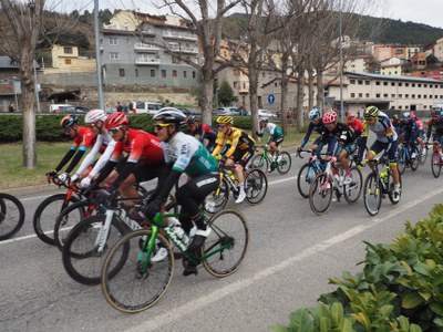 Sortida de la quarta etapa de la Volta a Catalunya 2022 des de la Seu d'Urgell