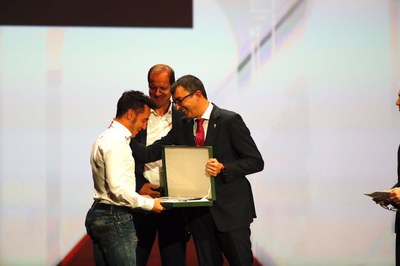 Homenatge a 'Purito' Rodríguez (Foto: La Vuelta)