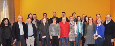 Miquel Buch ha assistit al Consell d'Alcaldes de l'Alt Urgell (Foto: ACM)