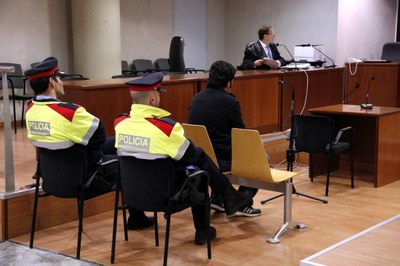 Judici al veí de Coll de Nargó a Lleida (Foto: ACN)